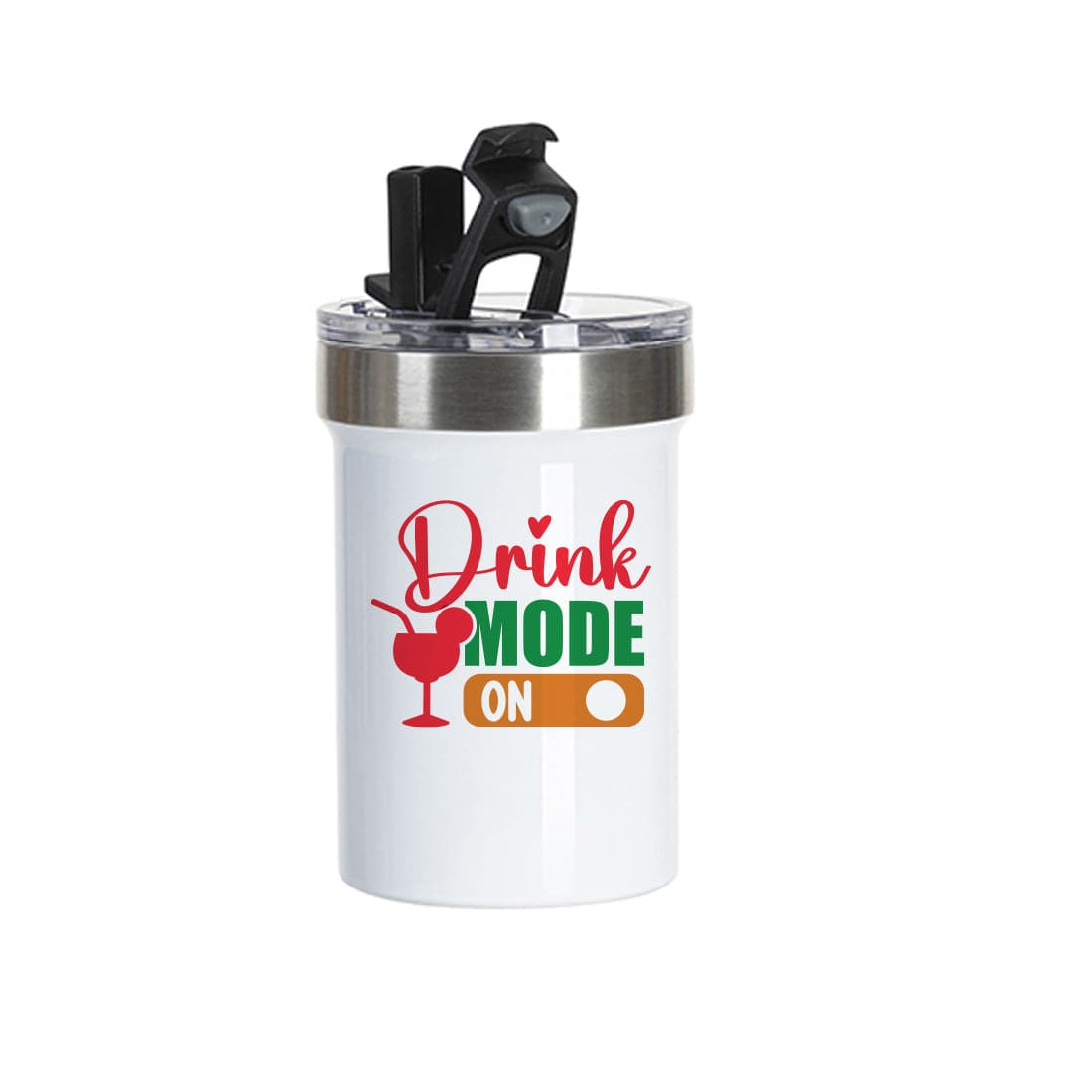 18 oz/550 ml Sublimation Stainless Steel Travel Tumbler with Flip Lid - Pack of 6